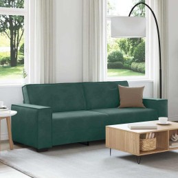 3-Sitzer-Sofa Dunkelgrün...