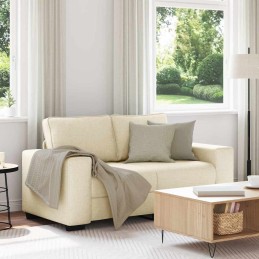 2-Sitzer-Sofa Creme 120 cm...