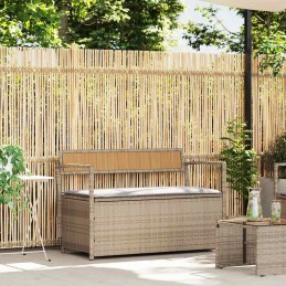 Gartenbank mit Stauraum und...