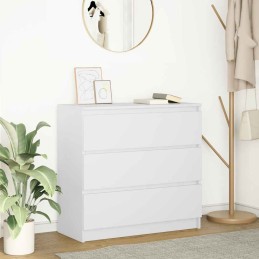 Sideboard Weiß 80x35x76 cm...