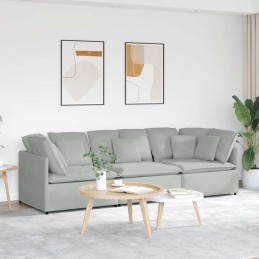 Modulares Sofa mit Kissen...