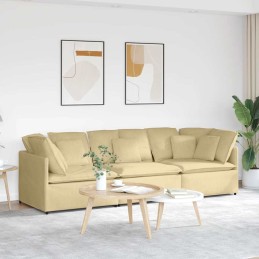 Modulares Sofa mit Kissen...