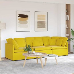 Modulares Sofa mit Kissen...