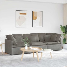 Modulares Sofa mit Kissen...