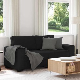 2-Sitzer-Sofa Schwarz 140...