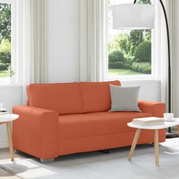 Zweisitzer-Sofa Rot Orange...