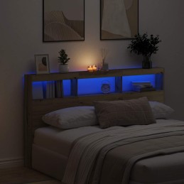 LED-Kopfteil mit Ablagen...