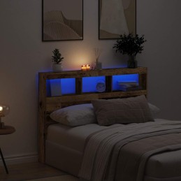 LED-Kopfteil mit Ablagen...