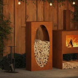 Brennholzregal 50x23x100 cm...