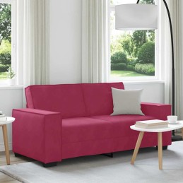 2-Sitzer-Sofa Weinrot 140...