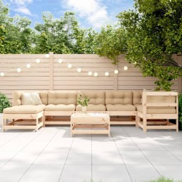 8-tlg. Garten-Lounge-Set...