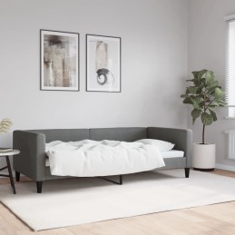 Tagesbett Dunkelgrau 90x190...