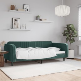 Tagesbett Dunkelgrün 90x200...