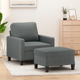 Sessel mit Hocker...