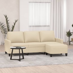 3-Sitzer-Sofa mit Hocker...