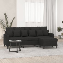 3-Sitzer-Sofa mit Hocker...