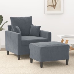 Sessel mit Hocker...