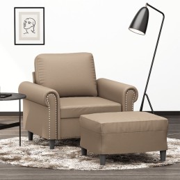 Sessel mit Hocker...
