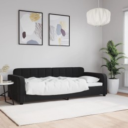 Tagesbett Schwarz 80x200 cm...