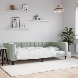 Tagesbett Hellgrau 100x200...
