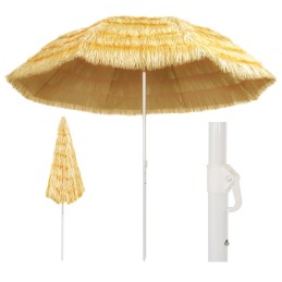 Strandschirm Natur 300 cm...