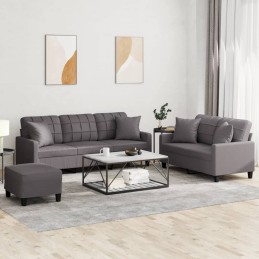 3-tlg. Sofagarnitur mit...