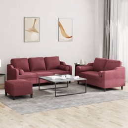 3-tlg. Sofagarnitur mit...