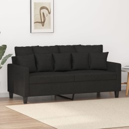 2-Sitzer-Sofa Schwarz 140...