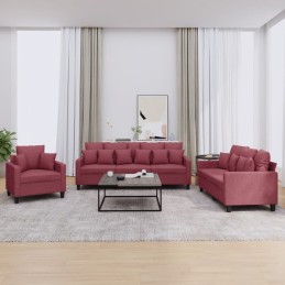 3-tlg. Sofagarnitur mit...