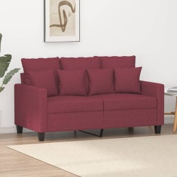 2-Sitzer-Sofa Weinrot 120...