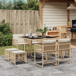9-tlg. Garten-Essgruppe mit...