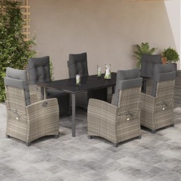 7-tlg. Garten-Essgruppe mit...