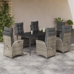 7-tlg. Garten-Essgruppe mit...