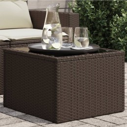 Gartentisch mit Glasplatte...