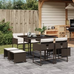 9-tlg. Garten-Essgruppe mit...