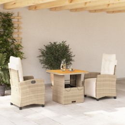 3-tlg. Garten-Essgruppe mit...
