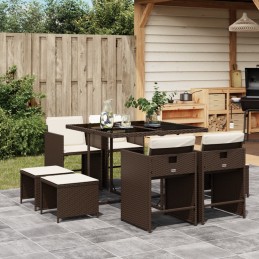 9-tlg. Garten-Essgruppe mit...