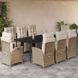 9-tlg. Garten-Essgruppe mit...