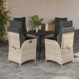 5-tlg. Garten-Essgruppe mit...