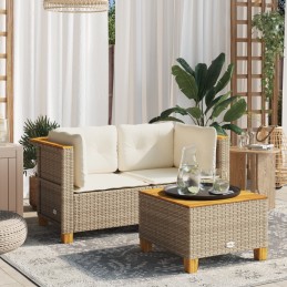 Garten-Ecksofas mit Kissen...