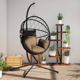 Hängesessel Ei-Design mit...