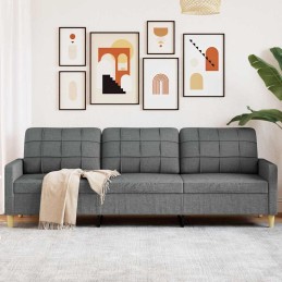 3-Sitzer-Sofa Dunkelgrau...