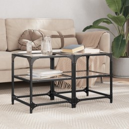 Couchtische mit Glasplatten...