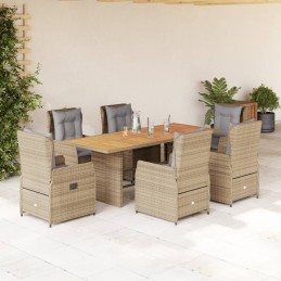 7-tlg. Garten-Essgruppe mit...