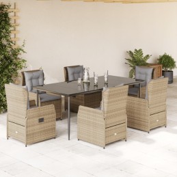 7-tlg. Garten-Essgruppe mit...