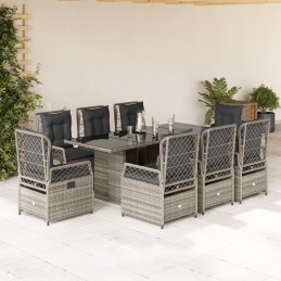 9-tlg. Garten-Essgruppe mit...