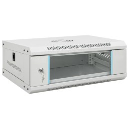 4U Wand-Netzwerkschrank 19"...