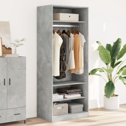Kleiderschrank Betongrau...