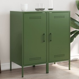 Sideboards 2 Stk. Olivgrün...