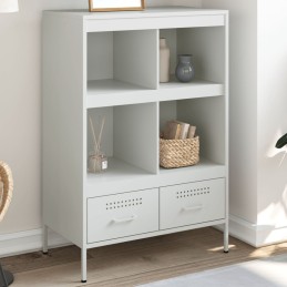 Highboard Weiß 68x39x101,5...